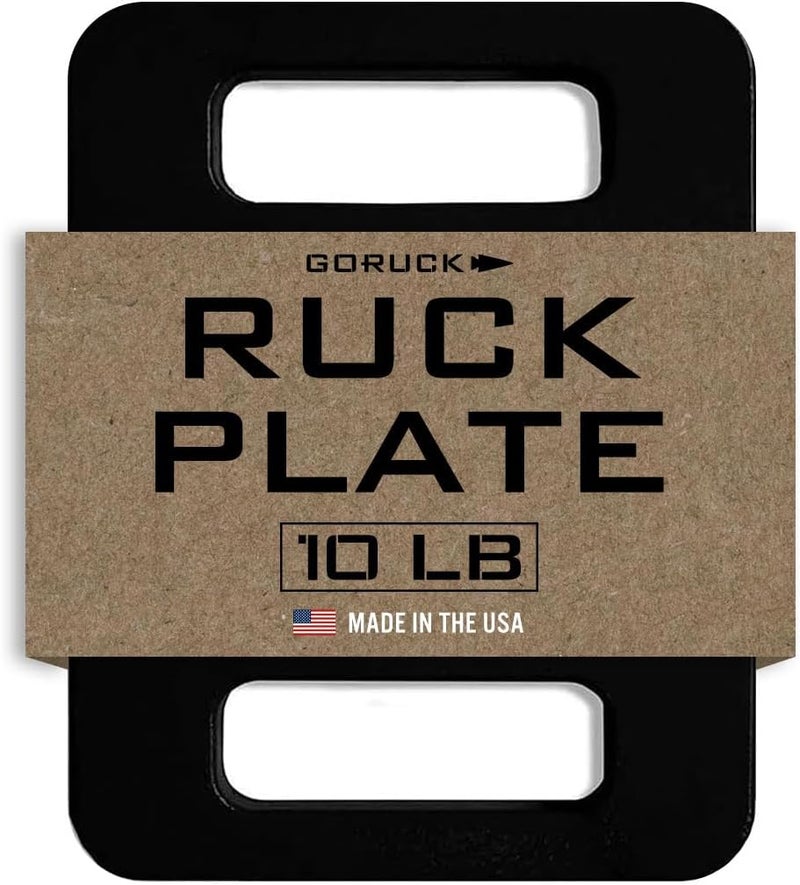GORUCK Ruck Plate – USA Made Weight for Rucking, Strength & Fitness, Fits with Rucker & Ruck Plate Carrier – 10LB, 20LB, 30LB, 45LB - Image 1